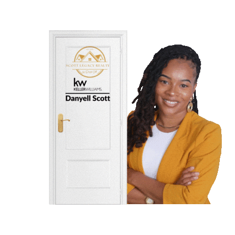 Danyell Scott Sticker by Danyell Sells