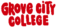 grovecitycollege wolverines grover gcc grove Sticker