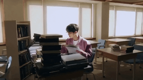 Nerd Studying GIF by PENTAGON