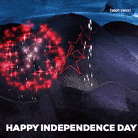 adultswim friends blue white red GIF