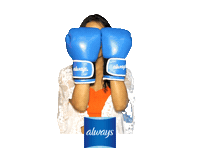 gleici boxeadora Sticker by Always Brasil