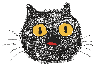 Surprised Cat Sticker