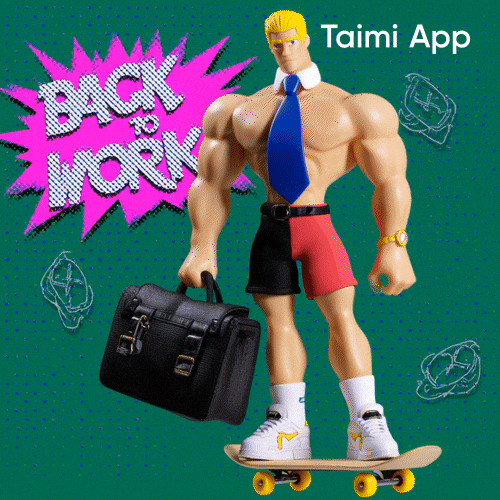 Back To Work GIF by Taimi