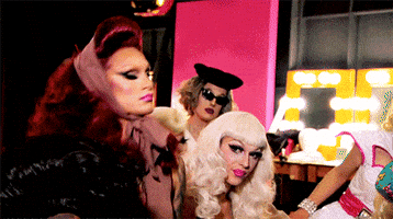 Looking Rupauls Drag Race GIF