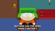 sitting kyle broflovski GIF by South Park 