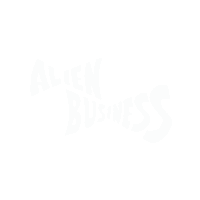 Alien Business Sticker