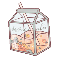 Summer Drink Sticker