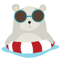 Summer Beach Sticker