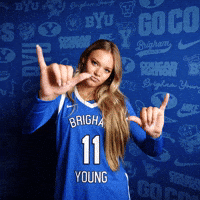 Basketball Gibb GIF by BYU Cougars