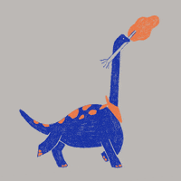 kehdi dinosaur walkcycle glas2021 glas 2021 GIF