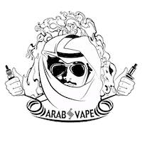 drfrosteliquids vape vaping arabvape arab vape Sticker
