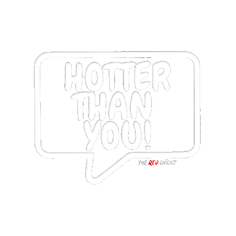 TheRedChickz hot fun sexy red Sticker