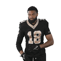 Keith Kirkwood Football Sticker by New Orleans Saints