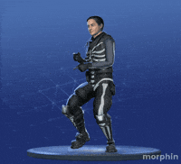 morphin dance video games fortnite disco GIF