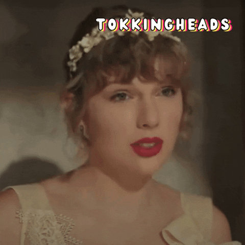 Taylor Swift Reaction GIF by Tokkingheads