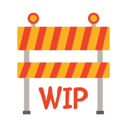 verabraun giphyupload wip work in progress workinprogress Sticker