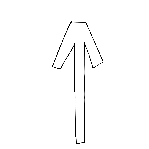 Arrow Sticker by Abiby