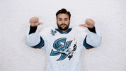 Hockey Thumbs Down GIF by San Jose Barracuda