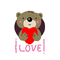 In Love Heart Sticker