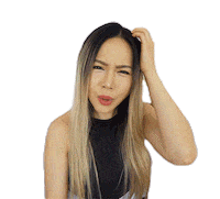 What Confused Sticker by Chloe Ting