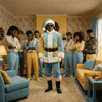 Merry Christmas Dancing GIF by Jukebox Saints