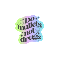 Mullet Sticker by United By Short Hair