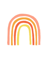 Rainbow Color Sticker by Idlewild Co.