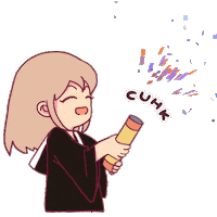 Party Celebrate Sticker by CUHK