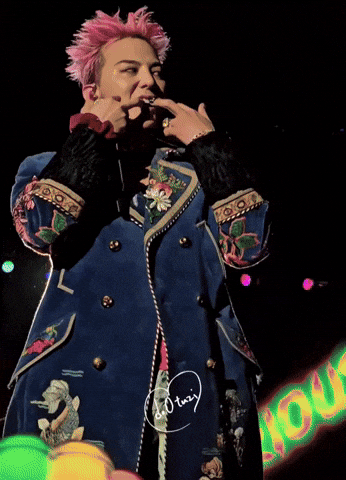 G-Dragon Concert GIF