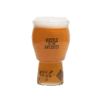 Emirates Airlines Beer Sticker by Side Hustle Brews