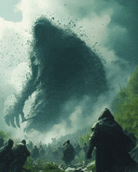 Art Monster GIF