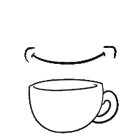 Good Morning Coffee Sticker by LeviGeorgieBoy
