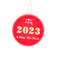 Happy New Year Sticker by JetSetGo
