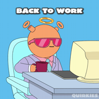 Good Morning Hello GIF by Quirk Life Studios