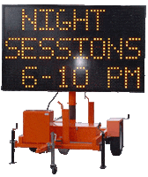 Night Session Sticker by Riverslide Skatepark