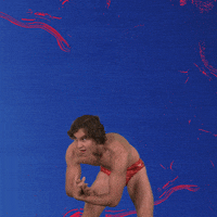 Diving Swimming GIF by SMU Mustangs