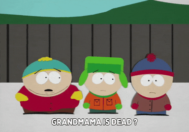 sad eric cartman GIF by South Park 