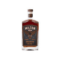 MiltonRumDistillery bottle rum brisbane spiced rum Sticker