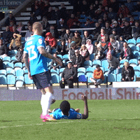 Celebration Hugs GIF by Peterborough United Football Club