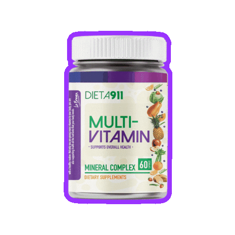 Vitamins Multivitamin Sticker by dieta911
