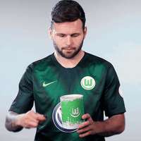 Renato Steffen Reaction GIF by VfL Wolfsburg