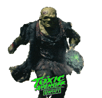 Toxic Avenger Running Sticker by Signature Entertainment