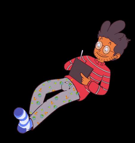 Drawing Chill GIF
