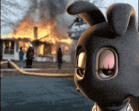 House On Fire Smile GIF by a KID called BEAST
