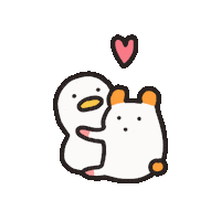 Hamster Love Sticker