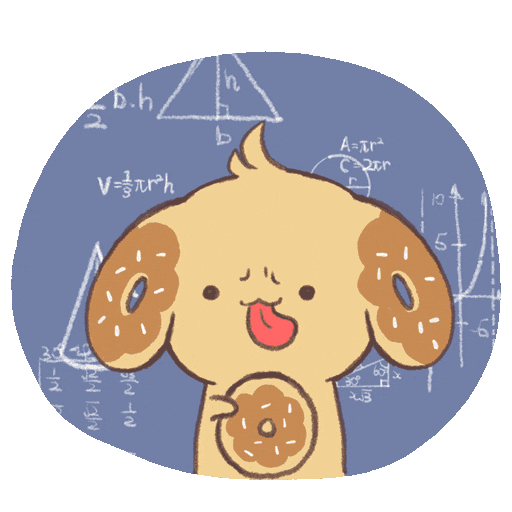 chimera_abyss dog meme kawaii thinking Sticker