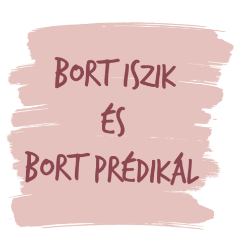 Wine Sticker by PostaBorhaz