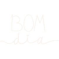 Escrito Bom Dia Sticker