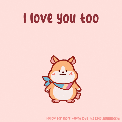 I Love You Hello GIF by SoyandMochi