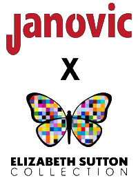 Janovic Sticker by Elizabeth Sutton Collection